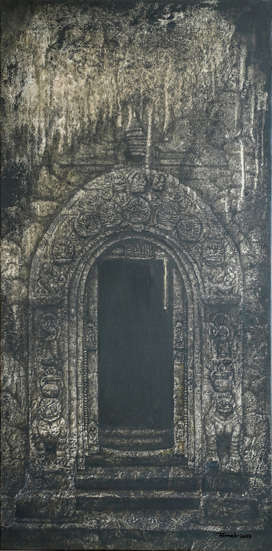 Ancient stone gate