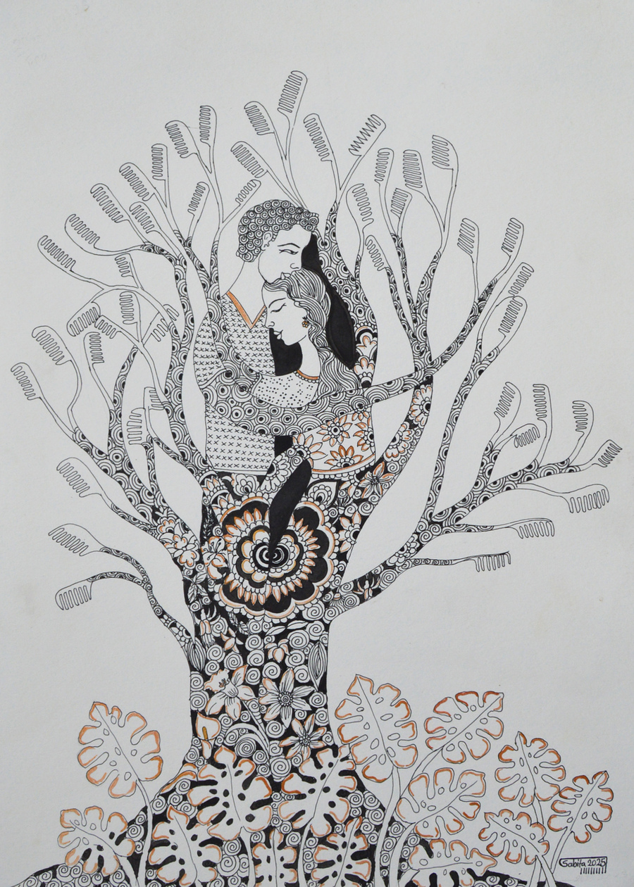  Love Beneath the eternal flower