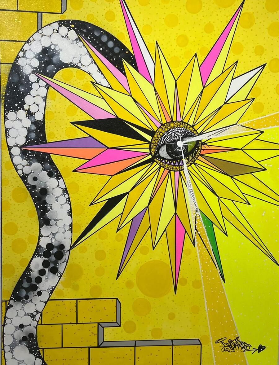 Light Source (Sunflower Series – Math Art)