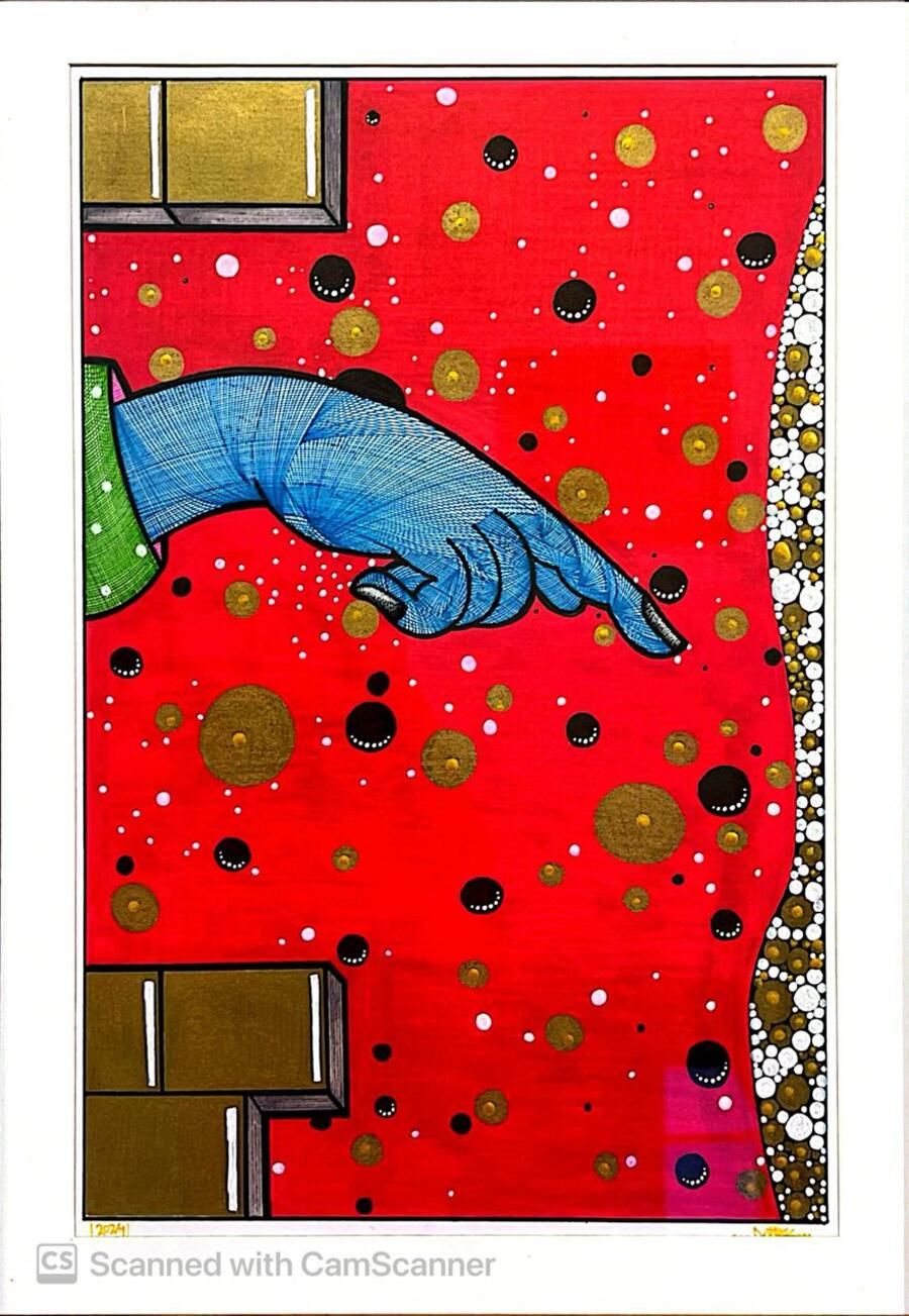 Pointing Hidden Dimension (Divine Hand Series)